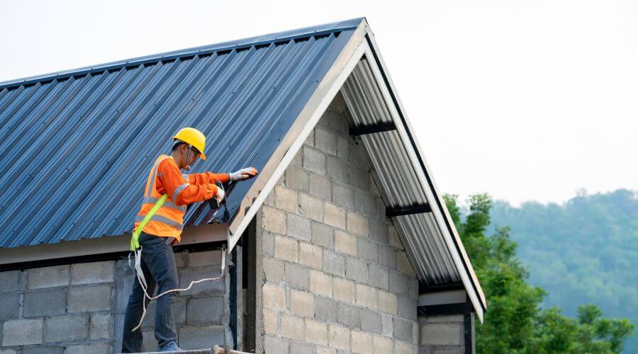 Professional metal roof installation in Hamlet, IN